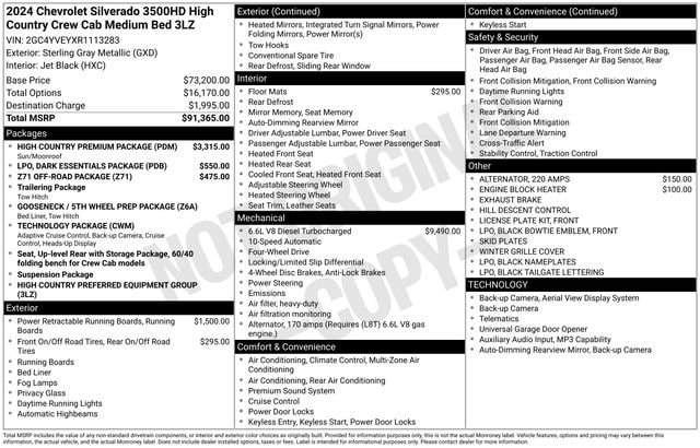 chevrolet silverado 3500hd 2024 2GC4YVEYXR1113283 image chevrolet silverado 3500hd 2024 2GC4YVEYXR1113283 image